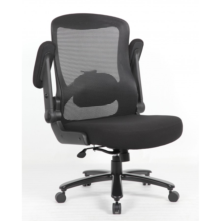 Melody Bariatric 35 Stone Mesh Office Chair